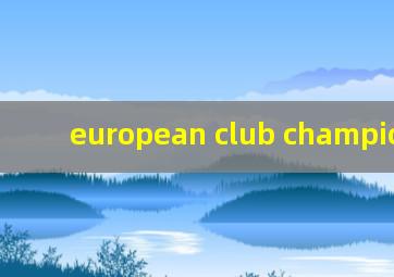 european club championship